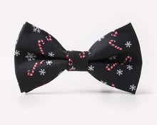 RBOCOTT Christmas Bow Tie Men's Fashion Black Bowtie Red For Festival Green Tree Santa Claus Snowflake Bow Ties For Accessories - 64 Corp