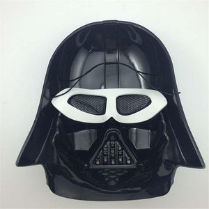 Star Wars Darth Vader Halloween Mask Deluxe Star Wars Maske Superhero Theme Party Supply Costume Toy 24.5*19.5CM Black White