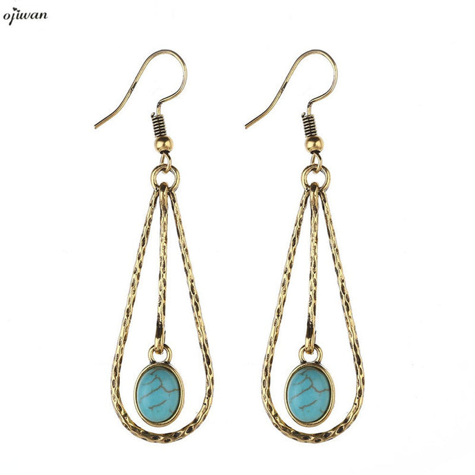 Gypsy Dangle Earrings Hippie Boho Chic aritos de mujer Native American Jewelry Navajo Bohemian Earrings Online Shopping India - 64 Corp