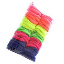 50pcs/set Hair Bands 2017 New colorful lowest price for beautifully womens Girls Elastic Hair Ties Band Rope Ponytail Bracelet - 64 Corp