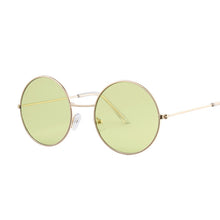 Vintage Round Sunglasses Women Ocean Color Lens Mirror Sunglasses Female Brand Design Metal Frame Circle Glasses Oculos UV400 - 64 Corp
