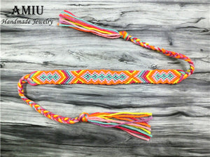 AMIU Friendship Bracelet Dropshipping Personalized Woven Rope String Hippy Boho Cotton Popular Bohemia Style For Women And Men - 64 Corp