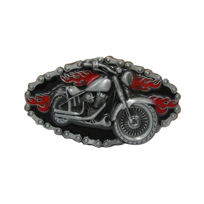 Fashion Brand Cowboy Belt Buckle Diy 3D Burning Motorcycle Badge Metal Buckle Boy Mens Luxury Designer Belt Buckles Lover Gift - 64 Corp