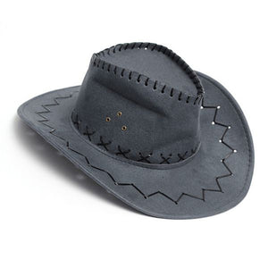 SAF-Hot Retro Unisex Denim Wild West Cowboy Cowgirl Rodeo Fancy Dress Accessory Hats - 64 Corp