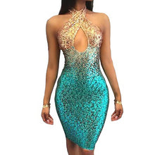 Backless Sleeveless Bodycon Club Party Dress - 64 Corp