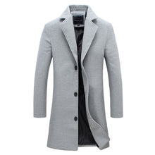 Men Slim Fits Coats Business Mens Long Winter Windproof Outwears - 64 Corp