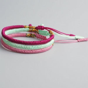 Tibetan Buddhist Good Lucky Charm Bracelets & Bangles - 64 Corp