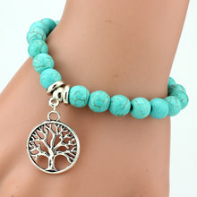SHEEGIOR Boho Vintage Turquoises Bracelets for Women Men Cross Tree Snake Owl Hand Pendant Charm Bracelet Bangle Fashion Jewelry - 64 Corp
