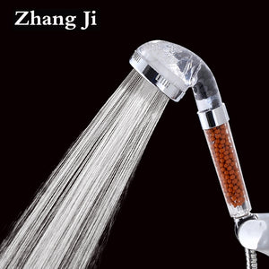 Bathroom Water Therapy Shower Anion SPA Shower Head Water Saving Rainfall Shower Filter Head High Pressure ABS Spray ZJ013 - 64 Corp