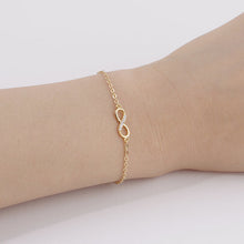 Women Personalized Infinity 8 Symbol Chain Bracelets - 64 Corp