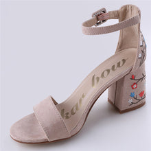 Embroider High Heel Women Sandals - 64 Corp