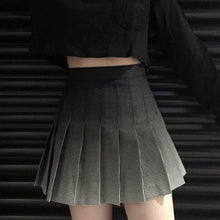 Retro Harajuku Plaid Wave Dots Skirt Women Gothic Punk Black Gradient Mini Skirts Lolita Girls Skirt - 64 Corp