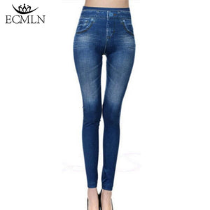 2017 New Hot Jeans for Women Denim Pants with Pocket Pull Cashmere Body Imitation Cowboy Skinny Leggings Women Fitness Plus size - 64 Corp
