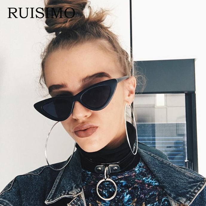 Cat Eye Sunglasses New Sexy Elegant Floral Oval Sun Shades Chic Lady Sunnies Eyewear Brand Designer Sunglasses for Women UV400 - 64 Corp