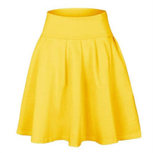Spring Summer Short Skirts Womens Swing Tutu Skirt Bottoms Pleated Skirts Ladies Basic Solid Color Casual Mini Skater Skirt S-XL - 64 Corp
