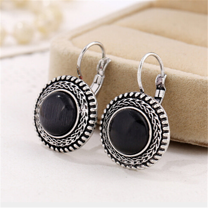 ZOSHI 2017 Fashion Boho Big Drop Earrings For Women Jewelry Brinco Carved Vintage Tibetan Silver Bohemian Long Earrings - 64 Corp