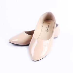 Lianhuaxiang 2018 Women Fashion Spring Ladies Pointed Toe Flat Ballet Flock Shallow Shoes Loafers Slip On Casual Shoes for W - 64 Corp