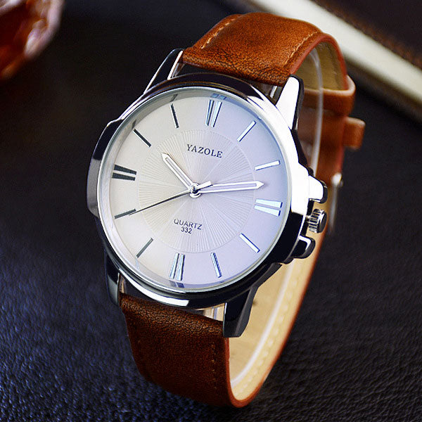 YAZOLE 2018 Fashion Quartz Watch Men Watches Top Brand Luxury Male Clock Business Mens Wrist Watch Hodinky Relogio Masculino Sekhon Family Office