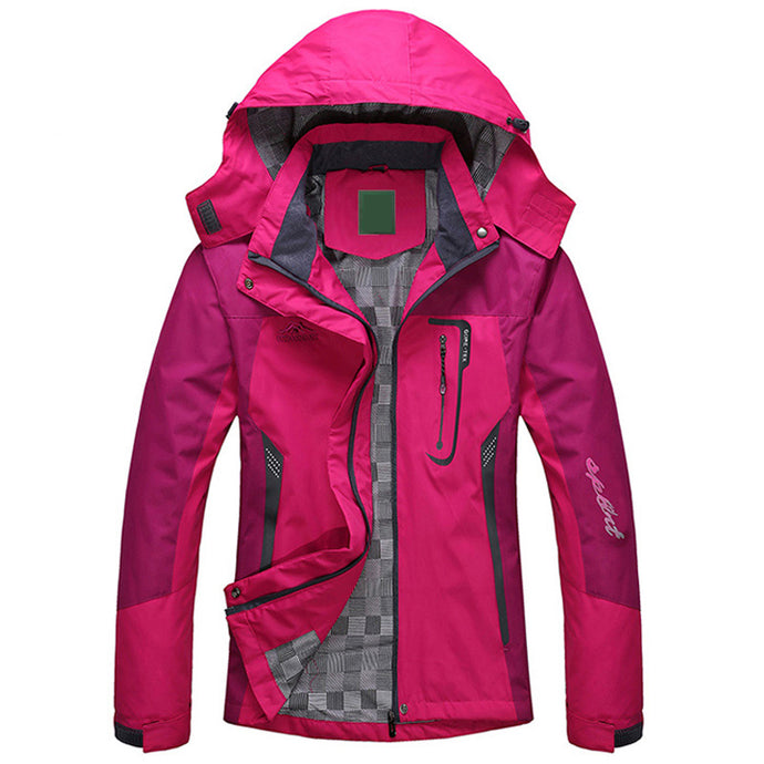 2018 Spring Autumn Winter Women Jacket Single thick outwear Jackets Hooded Wind waterproof Female Coat parkas Clothing - 64 Corp