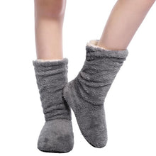 FRALOSHA Dropshipping & Wholesale Women Plush Home shoe Coral Fleece Indoor Floor Sock Winter Foot Warmer Soft bottom slippers - 64 Corp