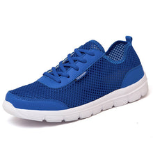 Men Shoes 2018 Summer Sneakers Breathable Casual Shoes Fashion Comfortable Lace up Men Sneakers Mesh Flats Shoes Plus Size 38-48 - 64 Corp