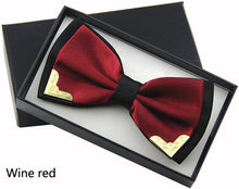 Jbersee Luxury Boutique Fashion Metal Bow Ties for Men Women Wedding Party Butterfly Bowtie Gravata Slim Black Bow Tie Cravat - 64 Corp