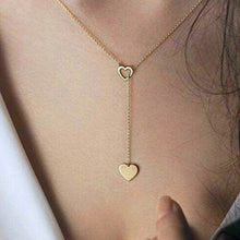 H26 Free Shipping New Fashion Heart Leaf Moon Pendant Necklace Crystal Necklace Women Holiday Beach Statement Jewelry Wholesale - 64 Corp
