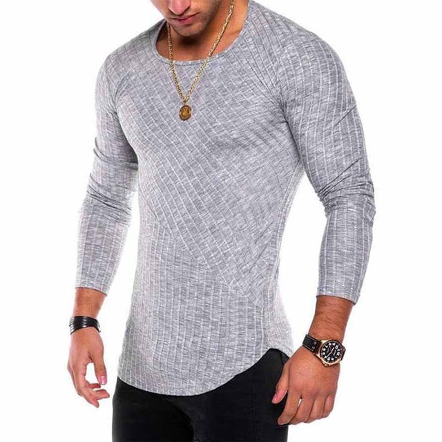 O-Neck Slim Fit Sweater - 64 Corp