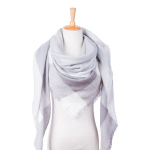 Top quality Winter Scarf Plaid Scarf Designer Unisex Acrylic Basic Shawls Women's Scarves hot sale VS051 - 64 Corp