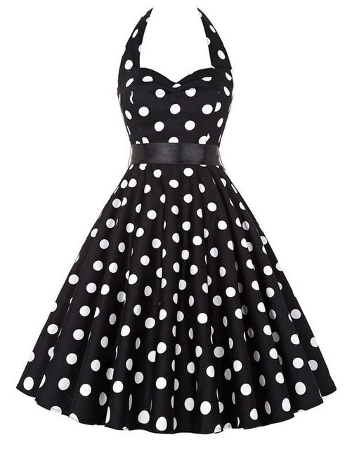Polka Dot Dress Rockabilly Dresses Robe Femme 2018 Strapless 50s 60s Robe Vintage Vestidos Pin Up Big Swing Women Summer Dress – Sekhon Family Office Polka Dot Dress Rockabilly Dresses Robe Femme 2018 Strapless 50s 60s Robe Vintage Vestidos Pin Up Big Swing Women Summer Dress – Sekhon Family Office