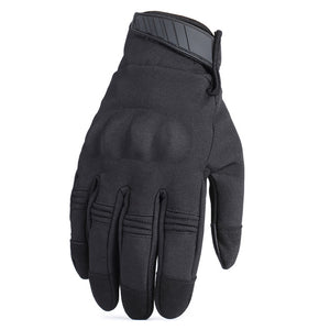 Touch Screen Cold Weather Waterproof Windproof Winter Warmer Fleece Snowboard Bicycle Tactical Hard Knuckle Full Finger Gloves - 64 Corp