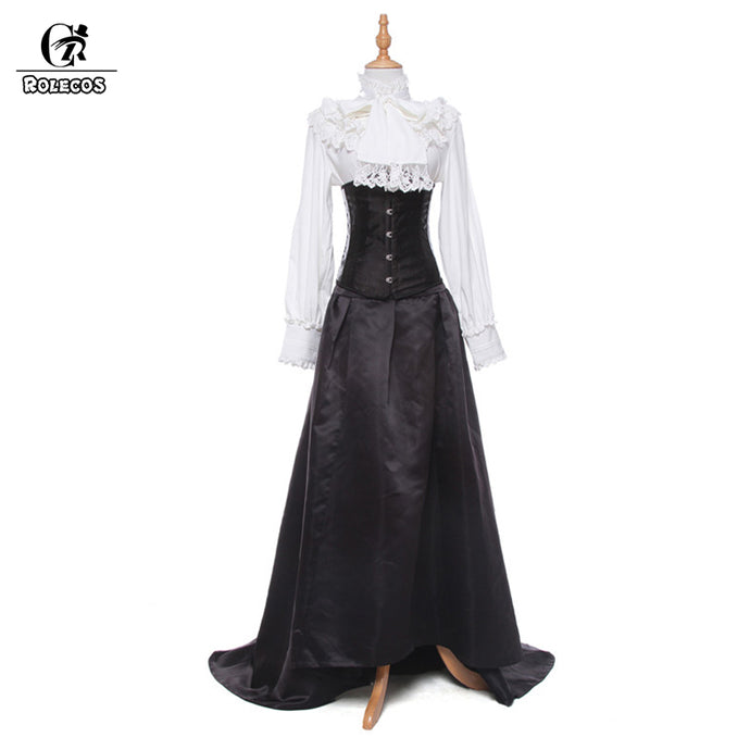 ROLECOS Brand New Women Lolita Long Dress Gothic Style Lolita Vintage Victorian Dresses Cosplay Costumes - 64 Corp