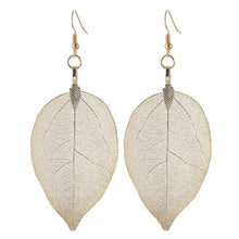 LOVBEAFAS 2018 Fashion Brincos Bohemian Long Earrings Unique Natural Real Leaf Big Boho Earrings For Women Fine Jewelry Gift - 64 Corp