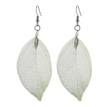 LOVBEAFAS 2018 Fashion Brincos Bohemian Long Earrings Unique Natural Real Leaf Big Boho Earrings For Women Fine Jewelry Gift - 64 Corp