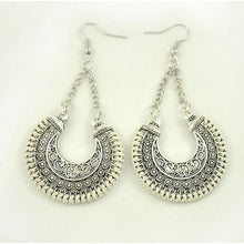 LOVBEAFAS 2018 Fashion Boho Drop Earrings For Women Jewelry Vintage Silver Long Earrings Bohemian Rope Wrap Earrings bijoux - 64 Corp