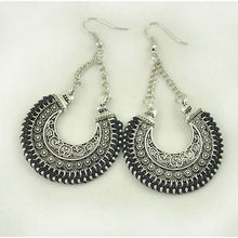 LOVBEAFAS 2018 Fashion Boho Drop Earrings For Women Jewelry Vintage Silver Long Earrings Bohemian Rope Wrap Earrings bijoux - 64 Corp