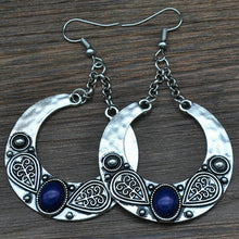 LOVBEAFAS 2018 Fashion Boho Big Drop Earrings For Women Jewelry Brinco Carved Vintage Tibetan Silver Bohemian Long Earrings - 64 Corp