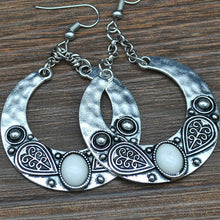 LOVBEAFAS 2018 Fashion Boho Big Drop Earrings For Women Jewelry Brinco Carved Vintage Tibetan Silver Bohemian Long Earrings - 64 Corp
