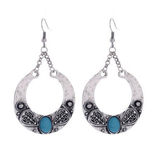 LOVBEAFAS 2018 Fashion Boho Big Drop Earrings For Women Jewelry Brinco Carved Vintage Tibetan Silver Bohemian Long Earrings - 64 Corp