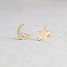 Golden and Silver Stainless Steel Minimalist Earrings for Women Trendy Stars Animal Cat Korean Stud Earrings Fashion Jewelry - 64 Corp