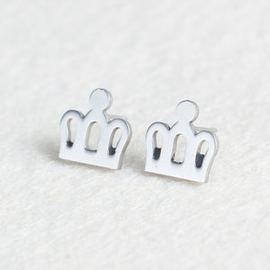 Golden and Silver Stainless Steel Minimalist Earrings for Women Trendy Stars Animal Cat Korean Stud Earrings Fashion Jewelry - 64 Corp