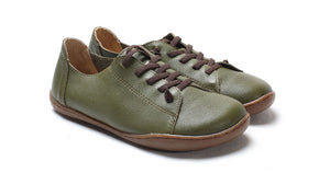LEATHER LACE UP SHOES - 64 Corp