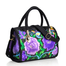 Vintage Women Bag Canvas Flower Embroidered Women Handbag Boho Embroidery Mandala Shoulder Messenger Bag For Woman Girls - 64 Corp