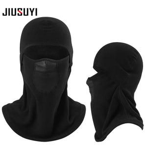 Breathable Wool Thermal Polar Fleece Neck Warmer Winter Balaclava Windproof Bicycle Snowboard Full Face Mask for Cold Weather - 64 Corp