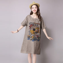 Loose Casual Artsy Womens Dresses - 64 Corp