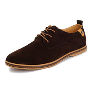 Men Suede Leather Shoes Zapatillas - 64 Corp