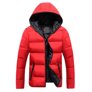 Mountainskin 5XL Men Winter Casual New Hooded Thick Padded Jacket Zipper Slim Men And Women Coats Men Parka Outwear Warm EDA020
