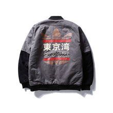 Men Bomber Jacket Tokyo Bay Printing Outwear - 64 Corp