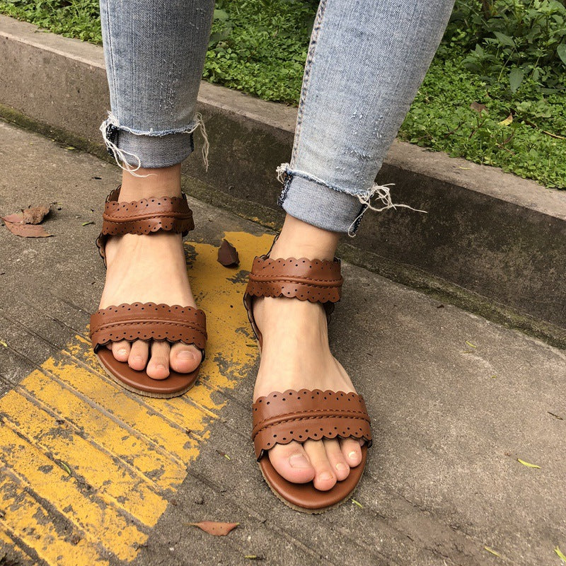 Lacyhop Womens Heeled Sandals Summer Chunky Heels Zip Up, 50% OFF