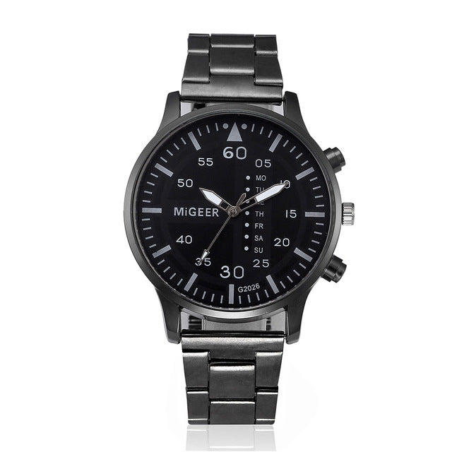 Minimalism Steel Band Casual  Wristwatch - 64 Corp